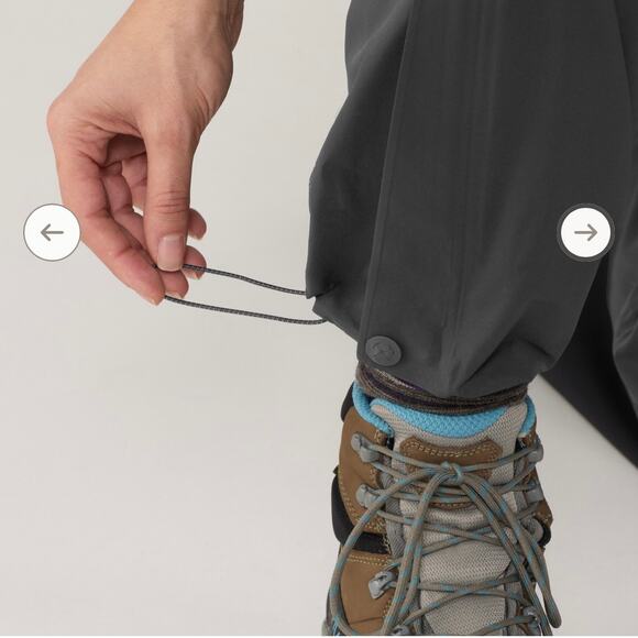 REI Co-Op Women's XeroCloud 3L Rain Pants Stretchy Waterproof - Size XL Petite - Picture 4 of 12